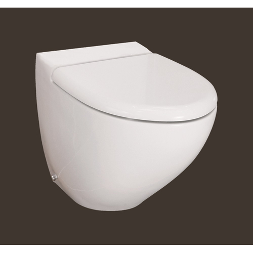 Reserva Back to Wall Pan with Standard Seat by RAK Ceramics