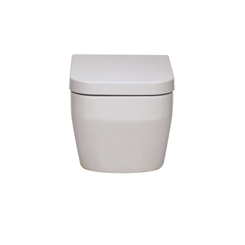 Aliseo Wall Hung Toilet Pan with Standard Seat from Aquaceramica Italia