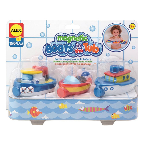 Magnetic Boats in the Tub