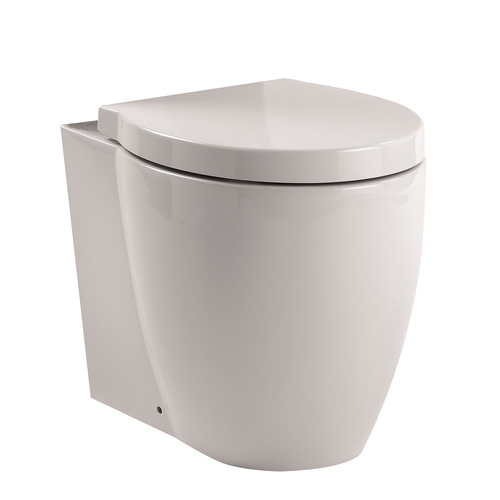 Panoramic Big Back to Wall Toilet Pan Seat by  Saneux