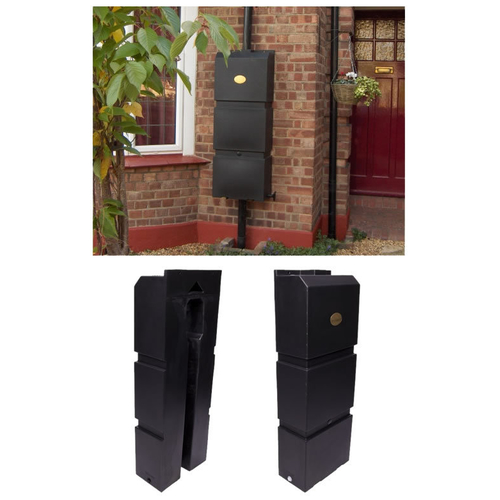 Prestige Wall Mounted Water Butt Kit - 100 Litre