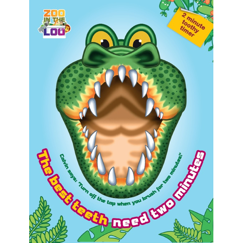 Two Minute Crocodile Toothy Timer - CARD ONLY