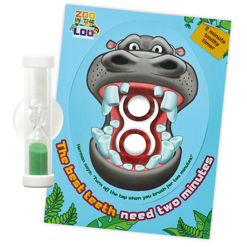 Hippo Toothy Timer - Two Minutes For The Best Teeth