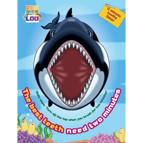 Two Minute Whale Toothy Timer - CARD ONLY