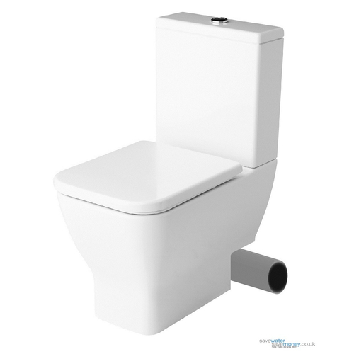 Matteo Close Coupled Toilet with Right Hand Soil Exit from Saneux