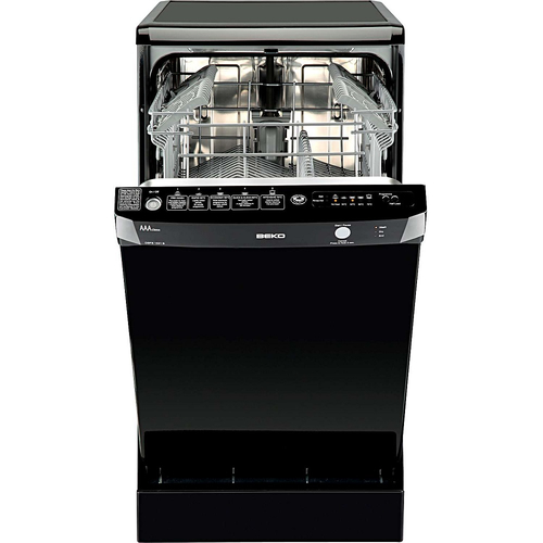 Beko DSFS1531B Slimline Dishwasher in Black
