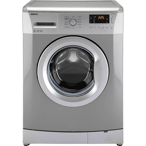 Beko WMB61431S 6kg 1400 Spin Washing Machine in Silver
