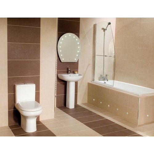 Compact Bath Suite (WITHOUT taps) by RAK Ceramics