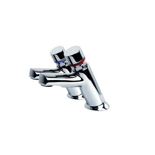 Inta Non Concussive Basin Mounted Contemporary Style Taps