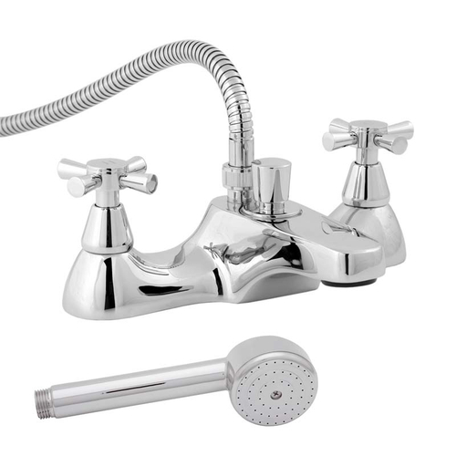 Milan Deck Mounted Bath Shower Mixer