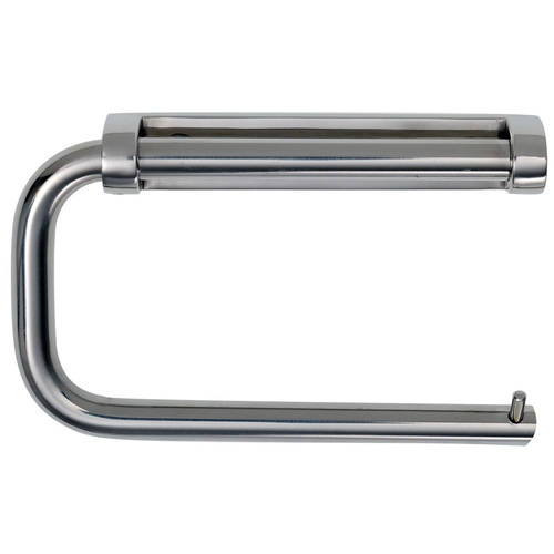 Dolphin Polished Stainless Steel Toilet Roll Holder
