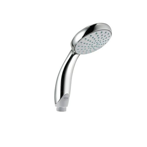 Mira Nectar Shower Head in White and Chrome