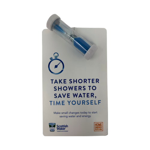 Free 4 Minute Shower Timer from Scottish Water