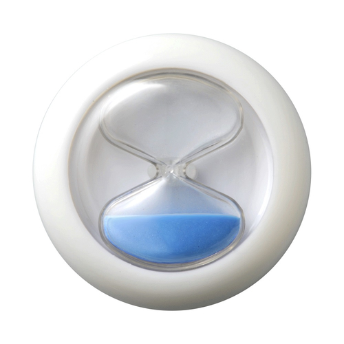 Blue Round Shower Timer - Shower Time Aware
