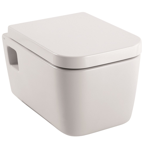 Jones Small Wall Hung Toilet with Soft Close Seat by Saneux