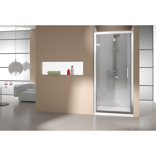 Vivid Eight 760/800mm Hinged Shower Door