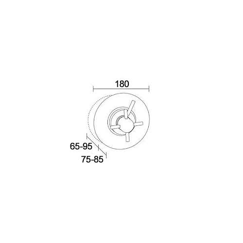 Xia Thermostatic Concealed Shower Valve by Francis Pegler