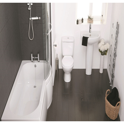 Xclusive 1700mm Left Hand Shower Bath Suite