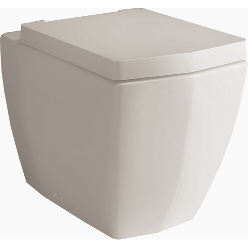 Credenza Back to Wall Toilet Pan with Soft Close Seat from RAK Ceramics