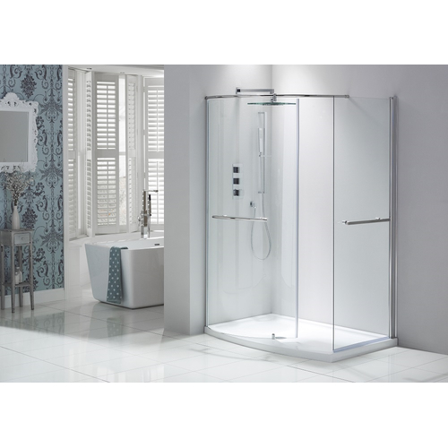 Aquaglass Closing Walk-in Shower Enclosure