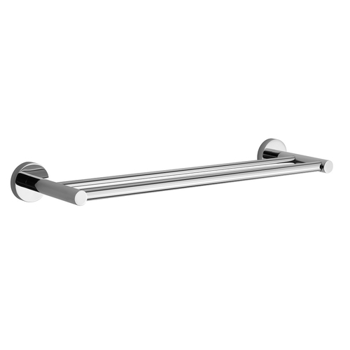 Modern Double Towel Rail 45cm