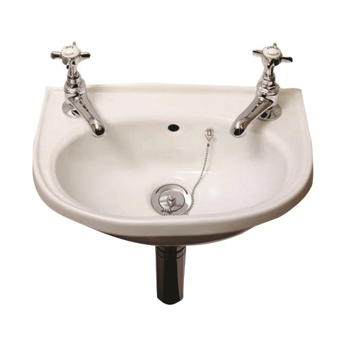 RAK Ceramics Roseanna 40cm 2 Tap Hole Hand Basin
