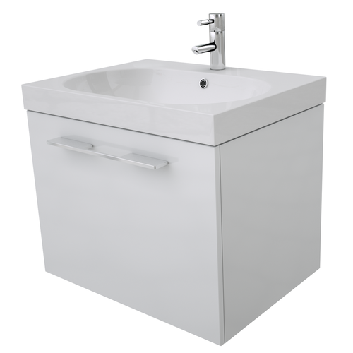 Austen 600 Wall Hung Basin Unit (White)