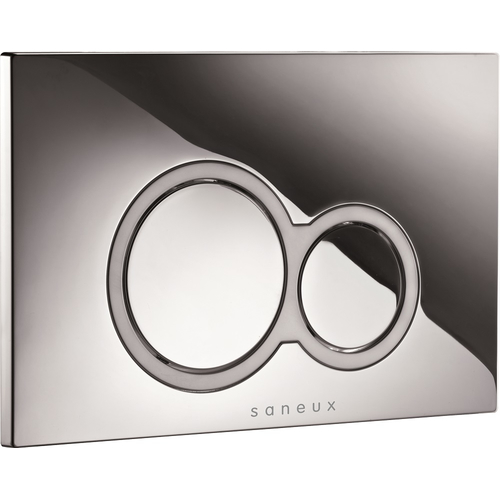 Flushe Dot Flush Plate in Chrome from Saneux