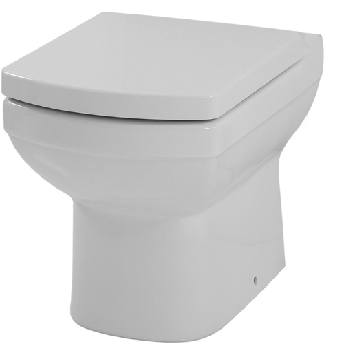 I-Line Back to Wall Toilet with Soft Close Seat from Saneux