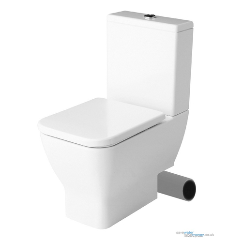 Matteo Close Coupled Toilet with Left Hand Soil Exit from Saneux